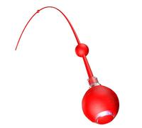 Genérico Pelota Eléctrica Interactiva para Gatos con Cuerda | Bola Rodante Automática 3 Modos para Gato | Estimulación Mental Inteligente con Cola para Entrenamiento De Caza,Ejercicio Y