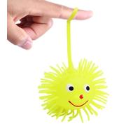 Genérico Pelota Hinchable iluminada | Bolas Puntiagudas | Juguetes de Goma LED Squeeze Fidget, portátiles y Reutilizables, Juguete sensorial con Luces Intermitentes estroboscópicas para Estudiantes