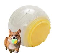 Generico Pelota luminosa para perros, juguete de chirriante para diversión, pelotas de tenis para adiestramiento | para reducir el aburrimiento, viajar, playa, jardín, casa, interior y exterior