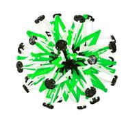 Genérico Pelota Mágica Expandible - De Respiración Telescópica | Balón De Expansión Colorido para Niños | Juguete Flor Exterior Tamaño Grande para Niños, Niñas Y Bebés