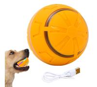 Genérico Pelota Móvil para Perros,Rodante Activa USB Recargable | Pelota De Juguete Inteligente Y Automática Móvil para Perros,para Cachorros Y Pequeños Y Medianos Ejercicio Interior Exterior
