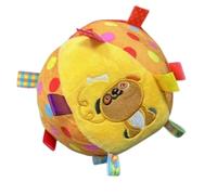Genérico Pelota para Perros,Sonajero de 15 cm para Cachorros, Ejercicio, Juego y Masticación | Canino con Campana,para Entrenamiento en Parques, Playas, Exteriores, Interiores, Patios