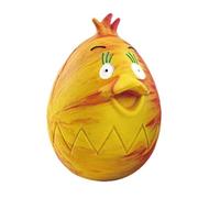 Genérico Pelota Sonora para Perros - Juguetes Interactivos de Goma de Látex | Juguetes Blandos con Sonido para Jugar a Lanzar | Juguete de Pascua con Forma de Pollo Colorido para Perros Grandes