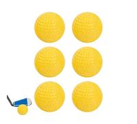 Generico Pelotas de golf luminosas - Pelotas de práctica de 4 cm Pelota de golf portátil de espuma PU | de multifuncionales de PU Pelota suave reutilizable con alto rebote para entrenamientos d