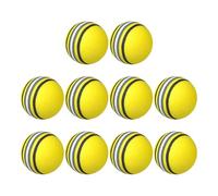 Genérico Pelotas De Golf para Interior - 10 Unidades De Bolas De Espuma para Entrenamiento - Material Deportivo para Precalentamiento De Principiantes, Jóvenes Y Adultos En Jardín Interior O Exterior
