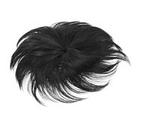Genérico Peluca Calva de Pelo Corto para Hombre, Parche Postizo Cómodo de Cabello Humano Realista, Tupé para Zonas Calvas, Uso Diario y Eventos, Color Natural, Talla Mediana