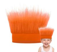 Genérico Peluca de pelo loco, diadema peluda para disfraz, Vestirse para disfrazarse de Halloween, Diadema para el cabello, gorros cómodos para el día del espíritu, eventos deportivos y cosplay