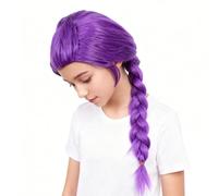 Genérico Peluca Rumii, Peluca K Pop Demons Hunters, Trenzas Cosplay Para Niños Y Adultos, Extensiones Cabello Trenzados De Ganchillo, Para Pelucas Cosplay Y Disfraces Halloween