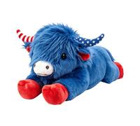 Genérico Peluche - 25 Cm Cuscini Morbidi E Giocattoli Realistici | Peluche Giocattolo Rossa E BLU Bambini | per Compleanno Festa Vacanza Casa Ufficio Divano Auto Asilo