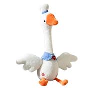 Generico Peluche - 34 cm recargable que habla y canta, animales de peluche encantadores, regalo para cumpleaños niños niñas niños niñas niños niñas ideal para coche