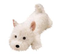 Generico Peluche adorable Highland White Terrier - realista y suave para niños en edad preescolar y regalo recién nacido | Animal acolchado algodón peluche 43 x 19 x 10 cm, para habitación