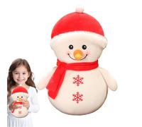 Generico Peluche Animal de Navidad - Figura Decorativa Para Las Fiestas De Invierno,Peluche Para Navidad Con Forma De Muñeco De Nieve - Para Niños Niñas Niños Adultos Pequeños Sofá Cama Estantería