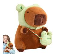 Genérico Peluche Animales de Peluche Suave - Compañero Peluche Calmante Y Abrazo - Capybara Realista | para Camaradas Amigos Adolescentes Sofá Cama Divan Oficina Asiento de Coche Casa Dormitorio y