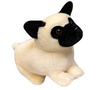 Genérico Peluche Bulldog Juguete | Tierno Peluche De Bulldog Juguete,18 Cm Colección Decorativa para Hogar Sofá Coche Regalo Cumpleaños San Valentín Niños Niñas Adultos