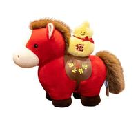 Genérico Peluche Caballo - 20 Cm Muñeco Diseñado en China | 2026 Animales de Peluche - para Niños, Niñas y Pequeños, Favoritos de Fiesta de Cumpleaños, Año Nuevo, Guardería y
