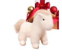 Genérico Peluche Caballo | Figura Realista Súper Suave,Juguetes de Peluche de Caballo | para Adultos y Jóvenes Favores de Fiesta Juego de Roles Decoración de Cabecera Sofá Coche Sala de Estar