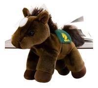 Generico Peluche Caballo - Mascota del zodiaco de 21 cm | Suave Material Peluche Corto Simpático Animal De Colección Para Niños, Niñas, Decoración Para La Casa, Cumpleaños Y Regalos De Fiesta