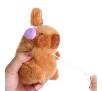 Genérico Peluche Capibara - Suave Peluche Para Bolso Charm,Colgante Relleno para Mochila | para Ninos Ninas Mochila Cartera Bolso Viaje Escuela Fiesta San Valentin Cumpleanos