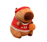 Genérico Peluche Capibara | Tema de Pelota Deportiva, Muñeco Suave y Abrazable | Peluche de Capibara Bonito | para Niños Adultos Familia Amigos, Decoración de Hogar y Automóvil