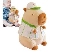 Genérico Peluche Capybara - Artículos sobre el tema Capybara | Colección Suavidad Reconfortante Antiestrés Compañero de Noche para Cumpleaños Viajes y Relajación Emocional