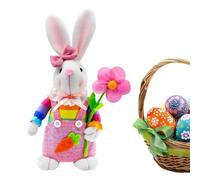 Genérico Peluche Conejo - Figura de peluche | Estatua de conejo de Pascua - para sofá, dormitorio, coche, primavera, adultos, niñas, niños, novia, cumpleaños, San Valentín