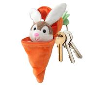Genérico Peluche conejo zanahoria - Conejo de Pascua | Colgante de , disponible con un diseño suave, accesorio de mochila para niños y niñas, viaje escolar, cumpleaños, vacaciones, Pascua,