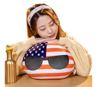 Generico Peluche Countryballs - Juguetes nacionales con bolas rellenas de 15,75 pulgadas | Cómodo peluche para la siesta en la oficina, juguetes de anime, regalos de cumpleaños de Navidad