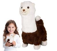 Genérico Peluche De Alpaca - Alpaca Interactivo Que Camina Y Hace Sonidos,Muñecos De Animales Y Juguetes para Decoración Infantil Y Acompañamiento Nocturno