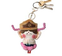 Genérico Peluche De Buda - Muñeco De Buda De Loto | Colgante De Juguete De Felpa De 8cm, Llavero De Mascota Suave Cultural Zen para Mochilas, Amuleto De para Aliviar El Estrés, De Mascota De Escri