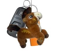 Genérico Peluche De Caballo,Colgante Decorativo De Mascota China,Mini Llavero de Peluche Auspicioso - para Mochila Bolso Fiesta de Cumpleaños y Año Nuevo Chino Detalles de Agradecimiento