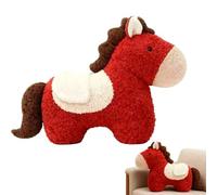 Genérico Peluche de Caballo - Muñeca Coleccionable Adorable,Animal De Peluche Suave,para Niños Adultos Coleccionistas Decoración Cumpleaños Año Nuevo Juego Simbólico Todas Las Edades