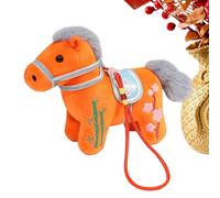 Generico Peluche De Caballo | Peluche De Colección 2026 - Adorable De Muñeca De Año Nuevo Chino para El Hogar, El Dormitorio De, La Guardería, El Viaje O El Coche | Este Es Un Regalo P