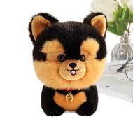 Genérico Peluche de Cachorro Decoración De Hogar Suave, Linda Y Realista