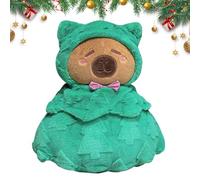 Genérico Peluche De Capibara,40 Cm Almohada Suave,Juguete de Peluche Navideño | para Niños Adultos Niñas Chicos Novia San Valentín Cumpleaños Fiestas Favores Premios Sofá