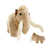 Genérico Peluche De Elefante Relleno De Felpa Suave | Muñeca De Animal con Realismo Y Tierna Apariencia - Juguete De Felpa Elefante | para Navidad San Valentin Cumpleaños De Niños Y Niñas