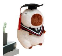 Genérico Peluche De Graduaciones 2025 - Almohada Capibara,Decoración De Peluche con Sombrero para Hombres Mujeres Amigos Jóvenes Celebración De Escuela Y Universidad