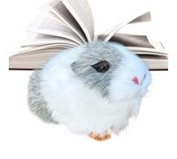 Genérico Peluche De Hámster - Suave Abrazable Cartoon Realista,Pequeño Muñeco De Hámster De Peluche - para Cumpleaños Navidad Dormitorio Guardería Sofá Estante Hora De Dormir Hogar Oficina Residencia