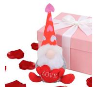 Genérico Peluche De La Saint-Valentin,Décorations d'Intérieur Douces et Romantiques - poupées Douce De La Saint-Valentin Pour Chambre De Fille,Pour Enfant Amis Salon Bureau Appartement Entrée Cadeaux