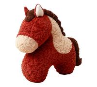 Genérico Peluche De Mascota De Caballo, Suave, 48x48 Cm, De Peluche De Caballo, Animal PelucheDe Año Nuevo, Bien Elaborado, para Celebración Navideña China, Hogar, Guardería, Fiesta, Familia, Amigos