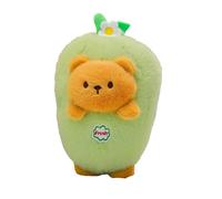 Genérico Peluche de Oso Reversible, Peluche de Conejo Zanahoria | Osos de Peluche para niñas - Berenjena Suave Que transforma Animales de Peluche decoración del Coche compañero de Juegos Infantil