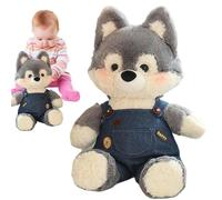 Generico Peluche de peluche de, peluche de - Peluche relleno de lobo animal | Almohada de peluche envolvente para dormir agradable al tacto para la sala de estar del dormitorio