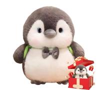 Genérico Peluche De Pingüino,De Figura Suave con Bonito,Muñeca De Pingüino De 24.99 Cm De Altura | para Niños, Adolescentes, Madre, Novia, Novio, Navidad, Fiesta De