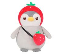 Genérico Peluche de pingüino de Peluche,Juguete de Peluche de pingüino | Peluche de de | Pingüino amigable con la Piel durmiendo Abrazando la Almohada de Felpa para la Sala de Estar del dormit