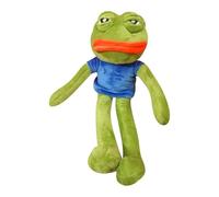 Genérico Peluche De Rana | Peluche Anime Rana Triste para Niños | Decoración Interior De Muñeca De Colección Cómic,para Niños Regalo Cumpleaños San Valentín Pascua Navidad