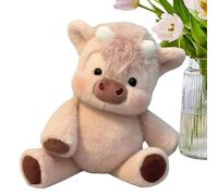 Genérico Peluche De Vacas Que Corre, 45cm Muñeca De Peluches Des Vacas Des Las Tierras Altas, Lindo Peluches V-ACA Corriendo, para Aliviar El Estrés Y Brindar Apoyo, Niños Adultos