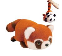 Genérico Peluche Double Face - Panda Mignon Réversible,Jouet Dessin Animé | Peluches Réversibles Adorable, Décoration Canapé Maison, Chambre Enfant, Anti-Stress Fidget, Cadeau, Animaux Doux Confortab