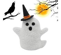 Genérico Peluche Fantasma Halloween - Cojín Decorativo Muñeco Fantasía Suave | Compañía Descanso Niños Ventanilla Coche Estantería Sofá Infantil Dormitorio Fiesta