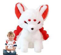 Genérico Peluche Fox Nueve Colas 38cm | Doudou Mystique Animal | Cojín Figura Linda | Fibra PP Dulce Regalo Adultos Decoración Hogar Cumpleaños Pascua