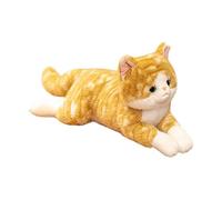 Genérico Peluche Gato - Juguete suave cojín de 50 cm | Animal de peluche suave y realista, para niñas, cumpleaños, adultos, alivio del estrés, hogar, oficina, viaje, coche, sueño