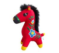 Generico Peluche Mascota Caballo - Muñeca Suave De 23 Cm Año De Caballo Rellenado, Animal Relleno Peluche Decoración Regalo Cultural | Cumpleaños Año Nuevo Casa Dormitorio De Sueño